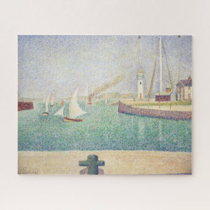 Georges Seurat - Entrée van de haven van Honfleur Legpuzzel