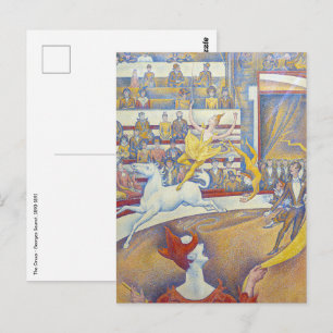 Georges Seurat - Het Circus Briefkaart