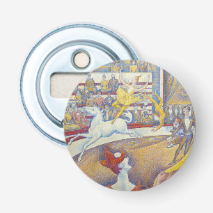 Georges Seurat - Het Circus Button Flesopener