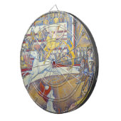 Georges Seurat - Het Circus Dartbord (Voorkant Rechts)