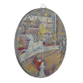 Georges Seurat - Het Circus Dartbord (Voorkant Links)