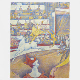 Georges Seurat - Het Circus Fleece Deken