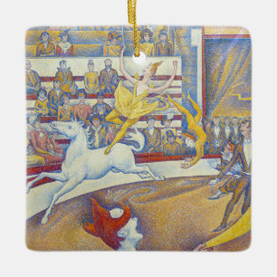 Georges Seurat - Het Circus Keramisch Ornament