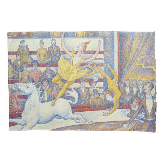Georges Seurat - Het Circus Kussensloop (Voorkant)