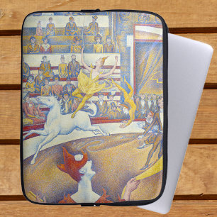 Georges Seurat - Het Circus Laptop Sleeve
