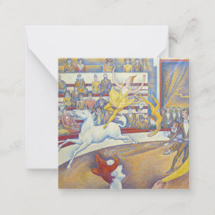 Georges Seurat - Het Circus Notitiekaartje