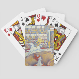 Georges Seurat - Het Circus Pokerkaarten