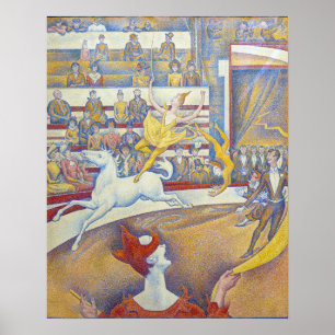 Georges Seurat - Het Circus Poster