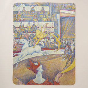 Georges Seurat - Het Circus Sherpa Deken
