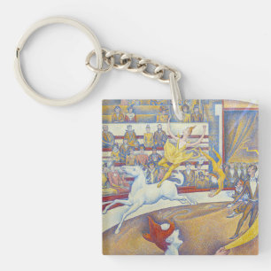 Georges Seurat - Het Circus Sleutelhanger