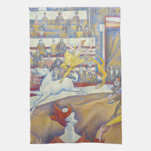 Georges Seurat - Het Circus Theedoek