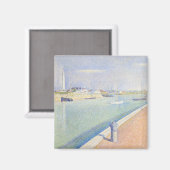 Georges Seurat - Het Gravelinekanaal Magneet (Voorkant / Achterkant)