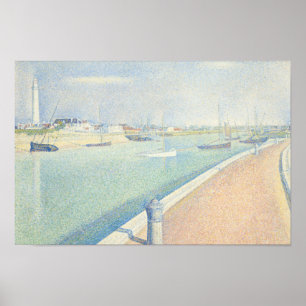 Georges Seurat - Het Gravelinekanaal Poster