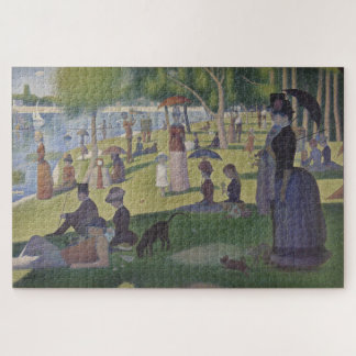 Georges Seurat is een zondag op LaGrande Jatte Puz Legpuzzel