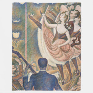 Georges Seurat - Le Chahut Fleece Deken