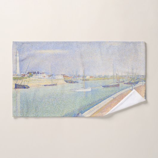 Georges Seurat - Le chenal des cimes (Serviette à main)