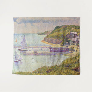Georges Seurat - Port-en-Bessin bij hoog tij Wandkleed