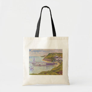 Georges Seurat - Port-en-Bessin bij hoogtij Tote Bag