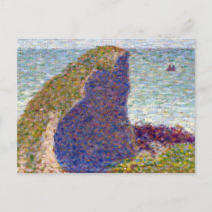 Georges Seurat Studie voor Le Bec du Hoc, Grandcam Briefkaart