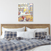 Georges Seurat - The Circus Canvas Afdruk (Insitu (Slaapkamer))