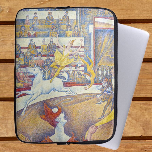 Georges Seurat - The Circus Laptop Sleeve (Creator heeft geüpload)