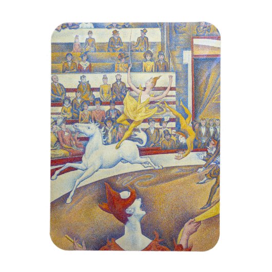 Georges Seurat - The Circus Magneet (Verticaal)