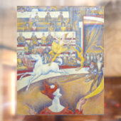 Georges Seurat - The Circus Raamsticker (Vel 2)
