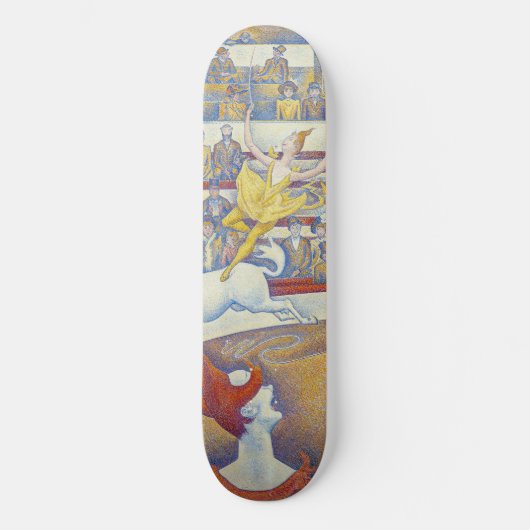 Georges Seurat - The Circus Skateboard (Voorkant)