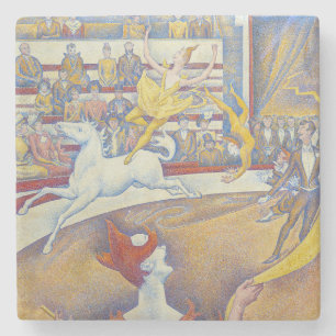 Georges Seurat - The Circus Stenen Onderzetter