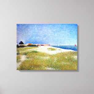 Georges Seurat Uitzicht Fort Samson Canvas Afdruk