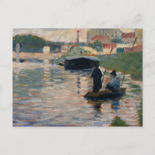 Georges Seurat - Uitzicht van de Seine Briefkaart