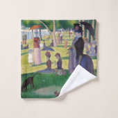 Georges Seurat - Un dimanche après-midi à l'Île de (Gant de toilette)