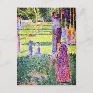Georges Seurat - Zondag in La Grande Jatte Briefkaart