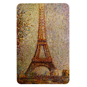 Georges Seurat's Painting: The Eiffel Tower (1889) Magneet