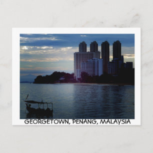 Georgetown, carte postale Penang