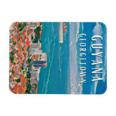 Georgetown, de kleurrijke hoofdstad van Guyana Magneet (Horizontaal)