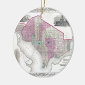 Georgetown en Washington DC Keramisch Ornament (Links)