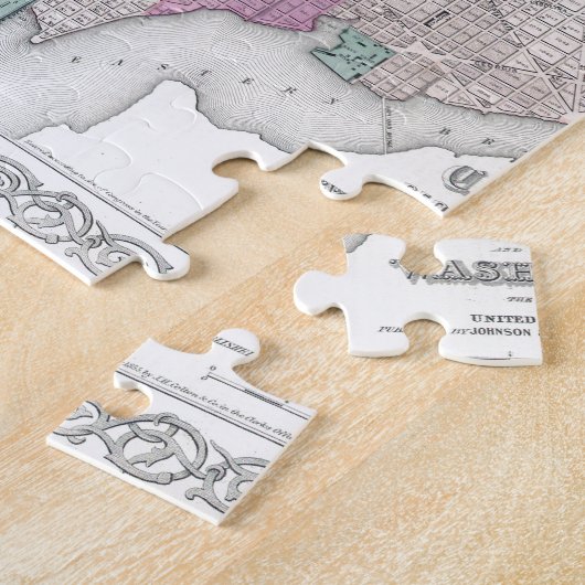 Georgetown en Washington DC Legpuzzel (Zijkant)
