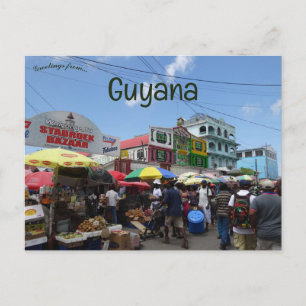 Georgetown Guyana Briefkaart