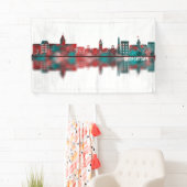 Georgetown Guyana Skyline Spandoek (Insitu)