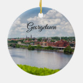 Georgetown Keramisch Ornament (Achterkant)