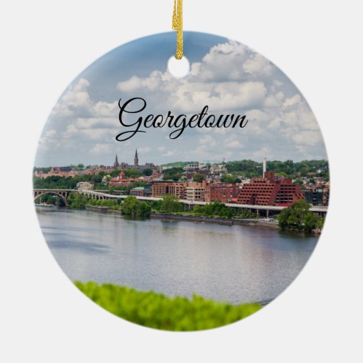 Georgetown Keramisch Ornament (Achterkant)