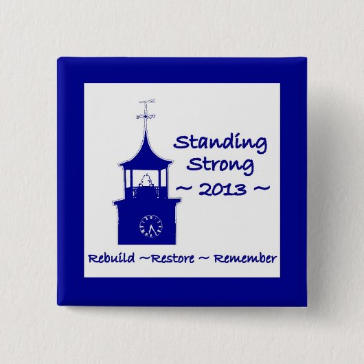 Georgetown SC Fire Herdenking Pin Button (Voorkant)