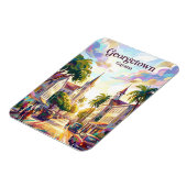Georgetown Stad Guyana Magneet (Linkerzijde)