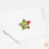 Georgetown Texas Cartoon Map Ster Sticker (Envelop)