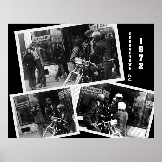 Georgetown, Washington, D.C. 1972 Poster (Devant)