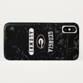 Georgia Alumni | Grunge Case-Mate iPhone Case (Achterkant (horizontaal))