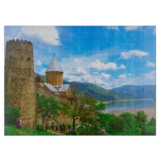 Georgia Ananuri Castle Architecture Snijplank (Voorkant)