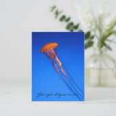 Georgia Aquarium Jellyfish Briefkaart (Staand voorkant)
