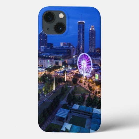 Georgia, Atlanta, het Centennial Olympisch Park Case-Mate iPhone Case (Achterkant)